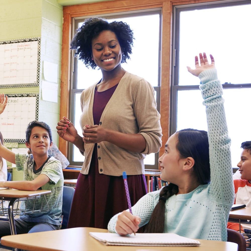 students-raising-hands