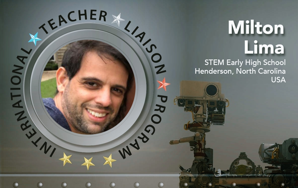 Milton Lima is Teacher Liaison to Space Foundation